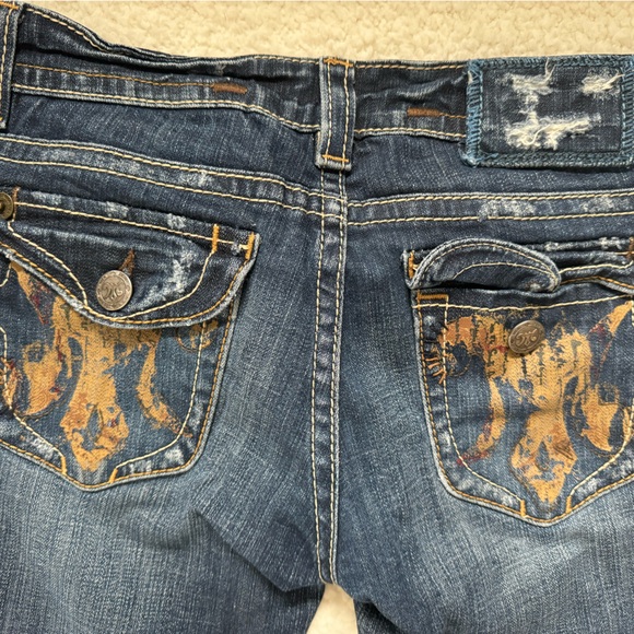 MEK Low-rise Denim Pants - Picture 4 of 4